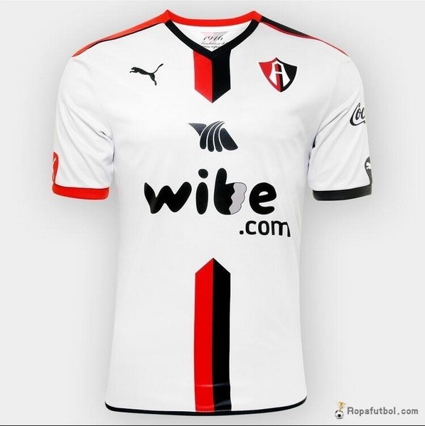 Camiseta Atlas FC Replica Segunda Ropa 2016/17 Blanco